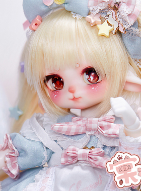 【棠戏BJD娃娃】乐乐 2.0 6分 1/6【DollZone】DZ包邮送礼包