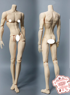 【棠戏BJD】素体包邮【傲灵师】7075薄肌叔体 70叔体 75叔体