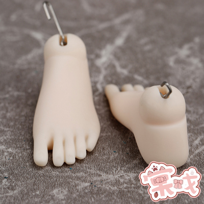 棠戏bjd3分脚型木屐脚