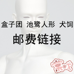 【棠戏BJD】补邮费链接【盒子团】池鹭人形 犬饲头邮费