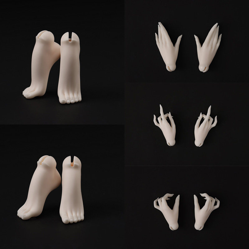 【棠戏BJD】手型脚型【DollZone】DZ 68女体配件 手型高跟脚 定金图片
