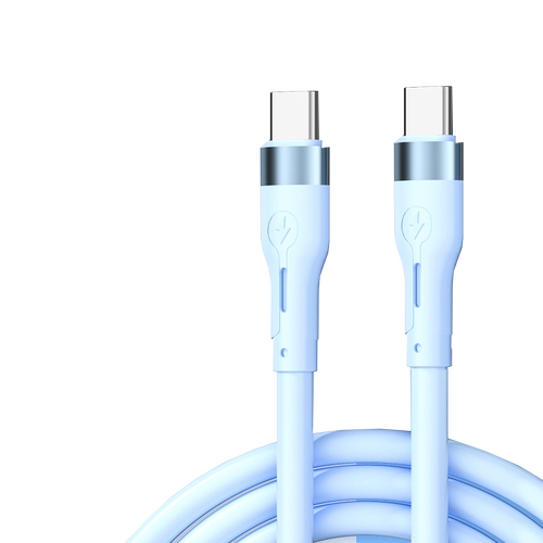 艾胜者 双头Type-C快充数据线120W加粗tpyec适用华为荣耀OPPO一加魅族vivo手机iPadAir公对公macbook充电线器