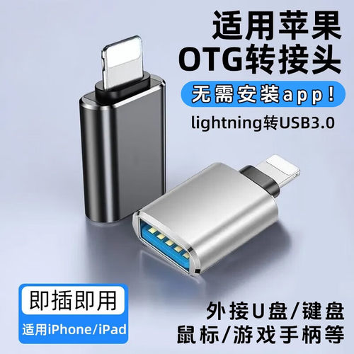 艾胜者适用苹果OTG转接头