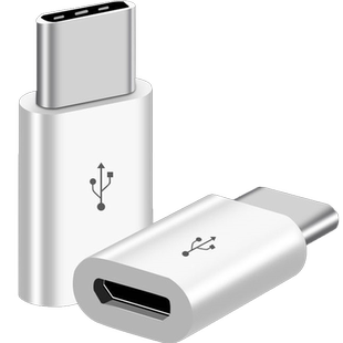 艾胜者 适用苹果转type-c转接头lighting转安卓转换器手机充电转接口充电传输数据下载歌曲MP3/4转接tpyec