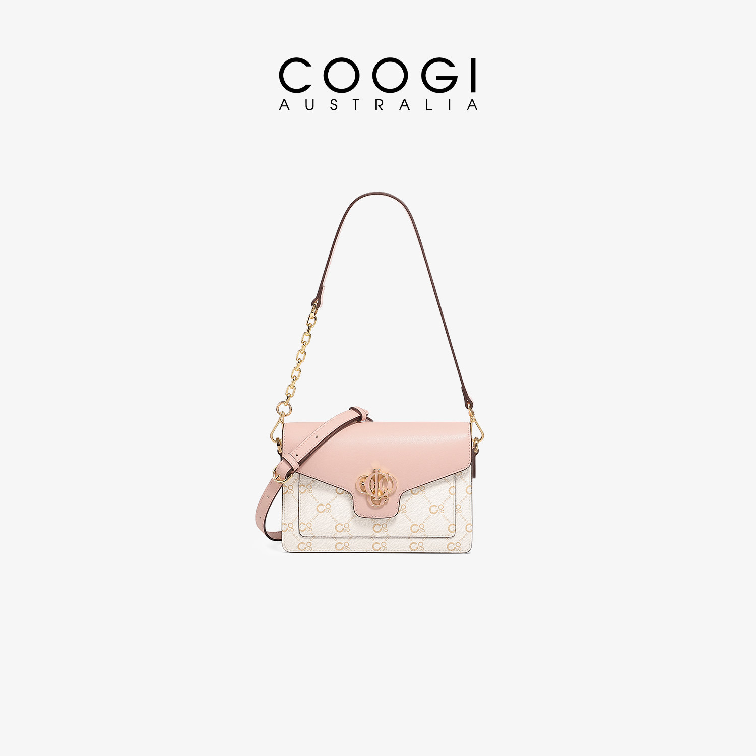 COOGI品牌轻奢腋下包送女友图片