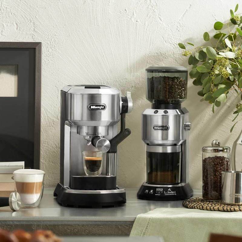 delonghi/德龙EC950半自动咖啡机+KG521电动磨豆机二件套 家用