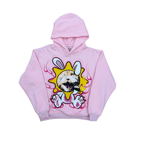 Che“I Rot“SaysoSaysTour Cat Hoodie会场限定猫印花连帽帽衫
