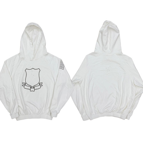 Number Nine Shield Crest Crewneck Aw01连帽卫衣帽衫做旧破坏