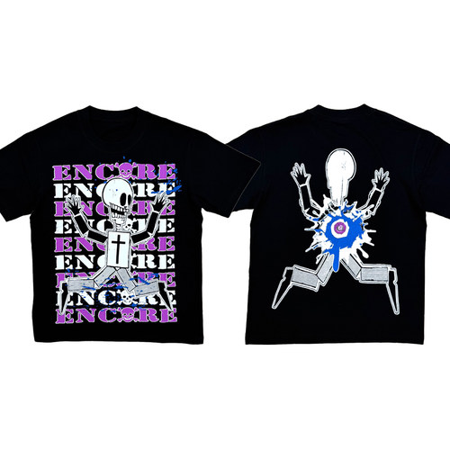 Che Encore Tout Merch Tee骷髅印花会场限定短袖T恤