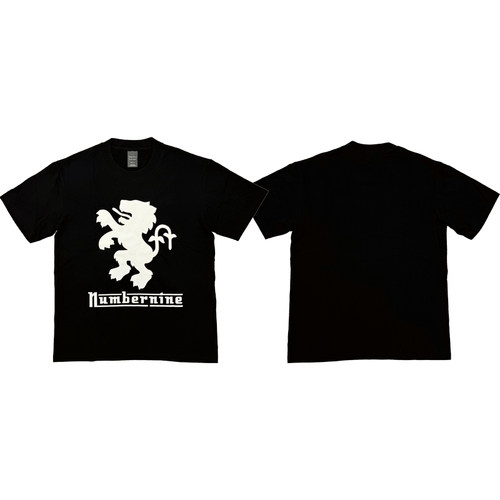 Number Nine 01 Lambretta Lion shirt复古印花短袖T恤