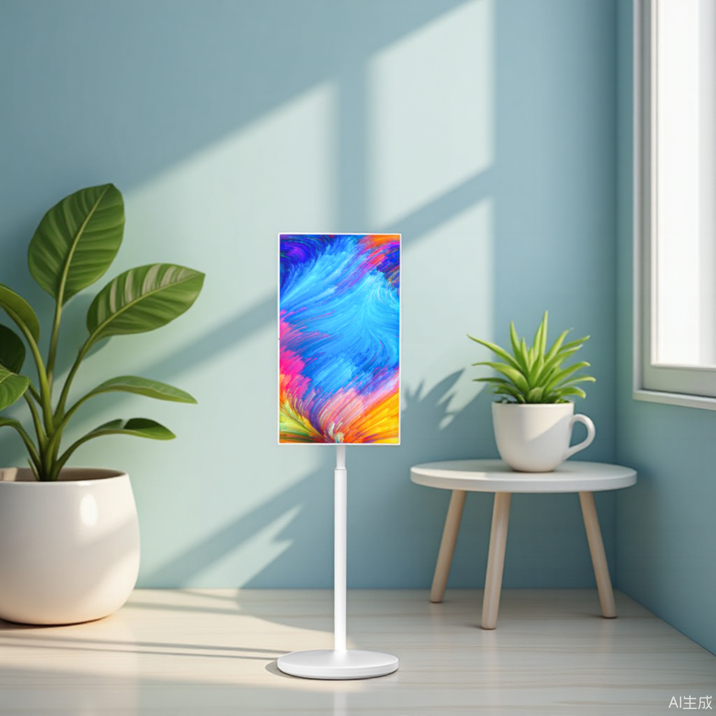 自由添液晶屏可移动旋转