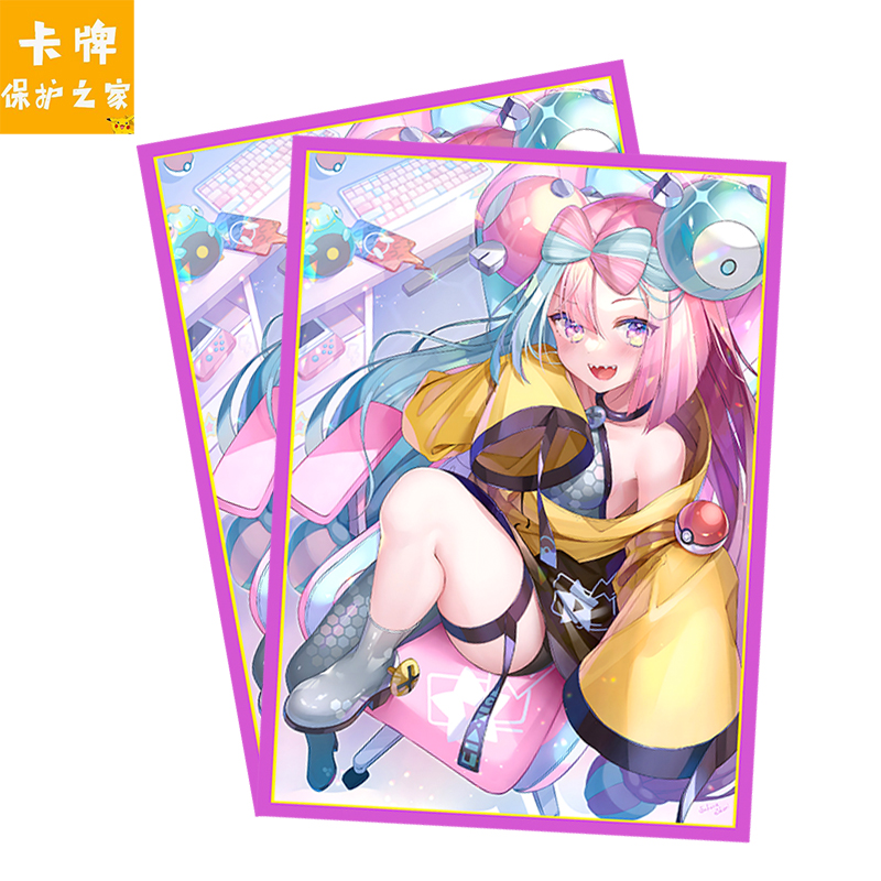 宝可梦卡套朱紫闪光牌套独家官套
