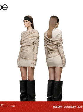 【ENG】Entire Studios BOUND 长袖斜肩上衣女装 淡人穿搭