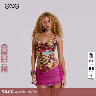 ENG 新品 JADED 辣妹风露背系带吊带背心上衣女装 25秋 LONDON