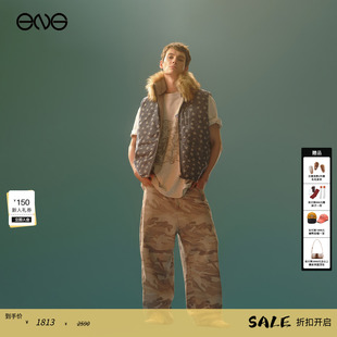 星星双面毛领羽绒马甲男女新品 Department Anomalies 25秋 ENG