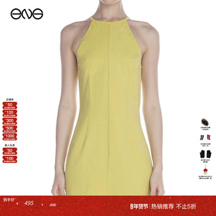 【热销补货】【ENG Limited Collection】无袖收腰背心连衣短裙女