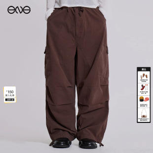 LONDON JADED Oversized直筒工装 裤 男女同款 长裤 ENG