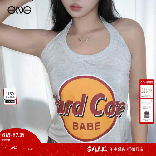 【ENG】PROJECT G/R 美式街头斜肩短袖T恤上衣女装