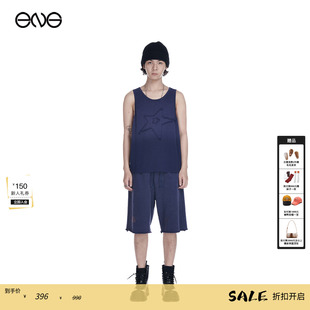 五分裤 Department星星做旧休闲短裤 Anomalies 男女同款 ENG