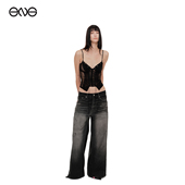 ENG 女装 2000 ARCHIVES做旧宽松阔腿裤 牛仔长裤 新品 26春