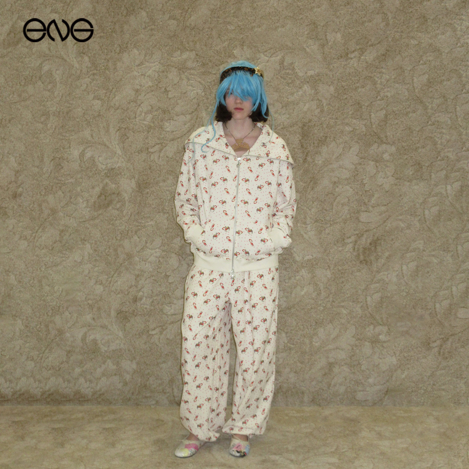 【ENG】Ashley Williams抽绳印花运动长裤女装新品26秋图片