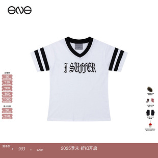 ENG T恤 Ashley 瓦西蒂字母印花短袖 秋冬 Williams