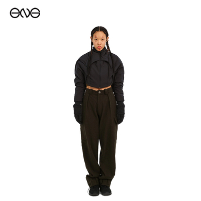 【ENG】Hyein Seo 充棉露指手套夹克  秋冬