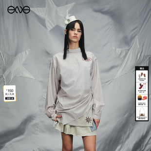 Department宽松条纹长袖 Anomalies 衬衫 上衣女装 26春 新品 ENG