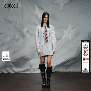 ENG 上衣男女新品 Anomalies 衬衫 26夏 Department条纹连帽长袖