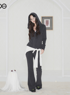 【明星同款】Effet de Soleil拉链连帽短上衣长裤女新品25秋