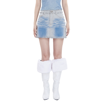 【ENG Limited Collection】印花个性短裙 博主同款