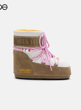 【ENG】MOON BOOT X GIR ICON SUEDE BEADS低筒靴男女新品26春