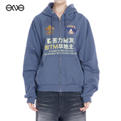 ENG Praying宽松连帽开衫 卫衣拉链外套男女同款 新品 26春