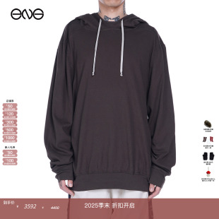 Owens Rick DRKSHDW OVERSIZED连帽卫衣男装 25秋 新品 ENG