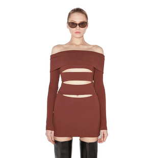 【ENG】MISBHV 露肩迷你裙