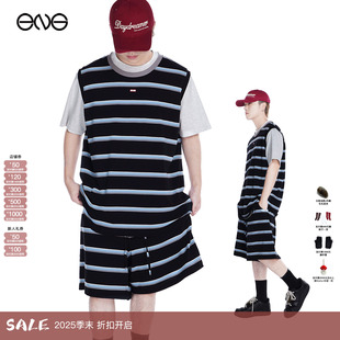 ENG 新品 Sparkling 条纹背心上衣男装 25秋 Lot