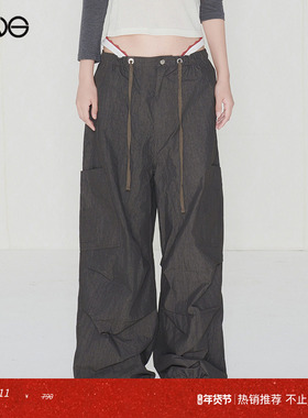 【ENG】Effet de Soleil 复古做旧休闲裤长裤女装 新品25秋