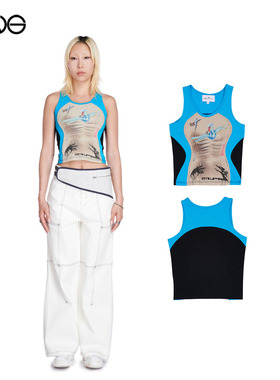 【ENG】Forbidden Kn0wledge for Envision 印花背心女 新品25秋