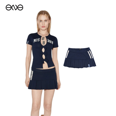 【ENG】MISBHV 迷你百褶半裙女装