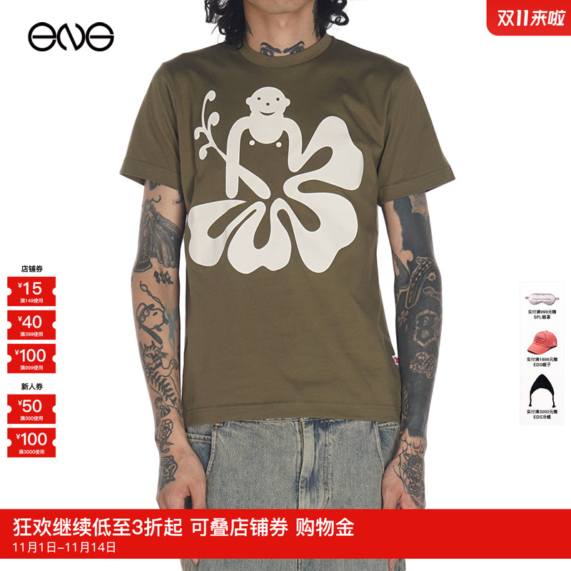 【ENG】Walter Van Beirendonck Hawaii短袖T恤 秋冬