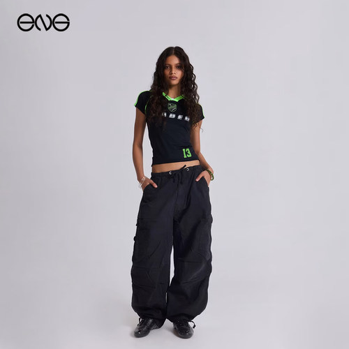 【ENG】JADED LONDON宽松降落伞工装裤男女同款新品26秋
