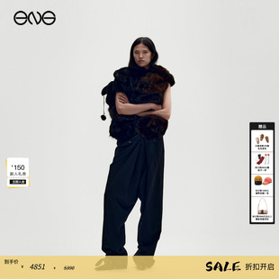 DOUBLE HODAKOVA BACK宽松休闲长裤 女装 25秋 新品 ENG