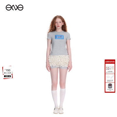 【ENG】Effet de Soleil中古波点短裙低腰迷你裙裤女装新品26夏