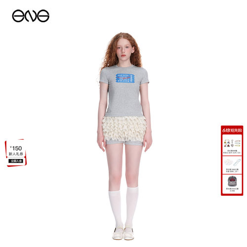 【ENG】Effet de Soleil中古波点短裙低腰迷你裙裤女装新品26夏