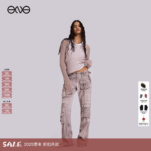 ENG 长裤 JADED 水洗做旧工装 女装 LONDON