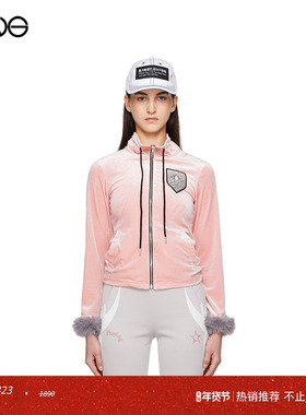 【ENG】Praying 丝绒拉链外套