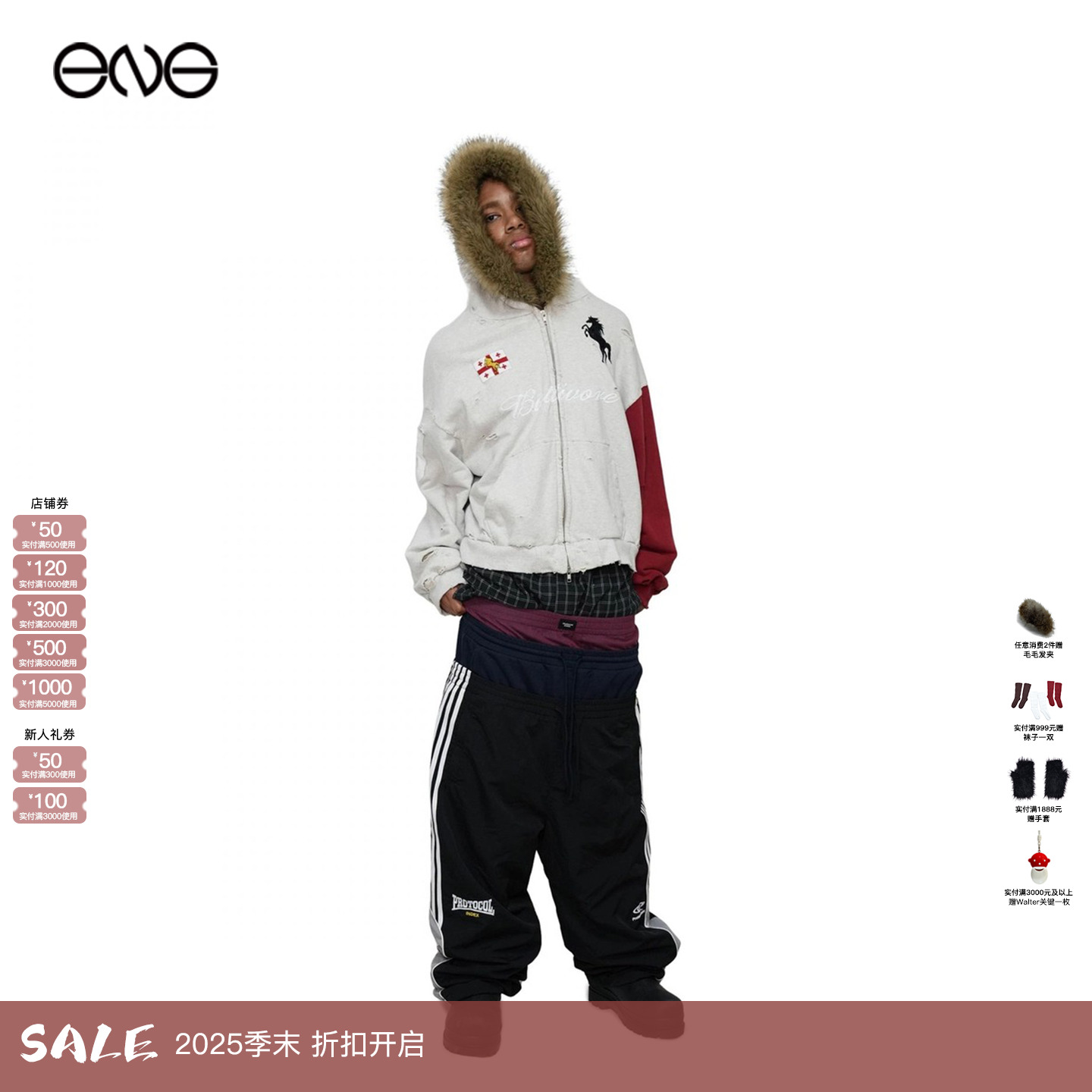 【ENG】Protocol Index拉链连帽衫外套男女同款新品25冬