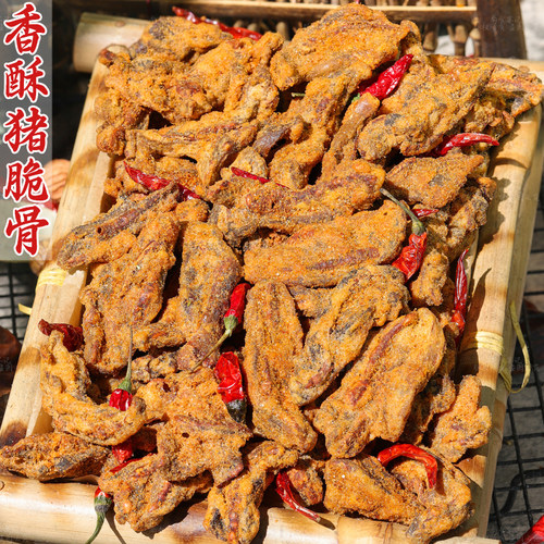 香酥猪脆骨肉香浓郁酥香爽口解馋