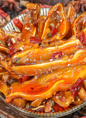 四川即食麻辣猪耳朵熟食真空零食冷吃红油卤味特产小吃追剧下酒菜