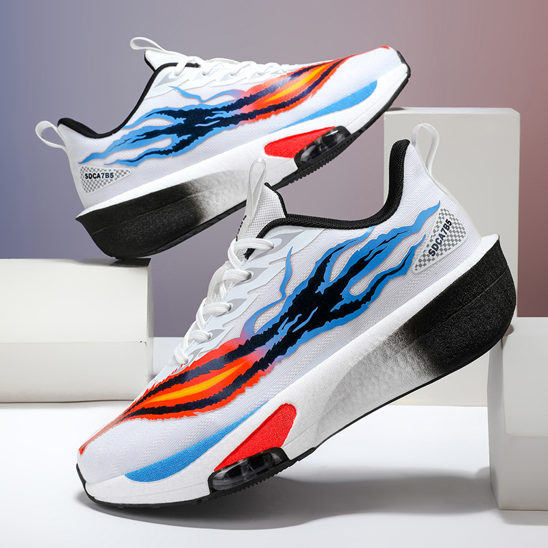 减震回弹气垫跑鞋男女高端跑步鞋